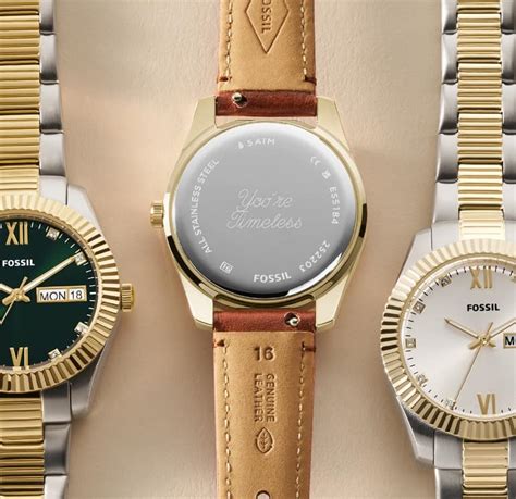 fossil watch engraving ideas|personalized fossil watches.